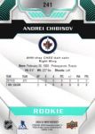 2020-21 Upper Deck MVP #241 Andrei Chibisov SP RC