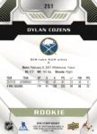 2020-21 Upper Deck MVP #251 Dylan Cozens RC