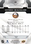 2020-21 Upper Deck MVP Silver Script #44 Anthony Beauvillier