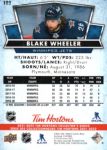 2021-22 Upper Deck Tim Hortons #103 Blake Wheeler