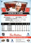 2021-22 Upper Deck Tim Hortons #85 Patrick Kane