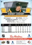 2021-22 Upper Deck Tim Hortons #87 Sidney Crosby