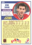 1990-91 Score Canadian #125 Denis Savard