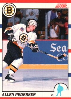 1990-91 Score Canadian #181 Allen Pederson