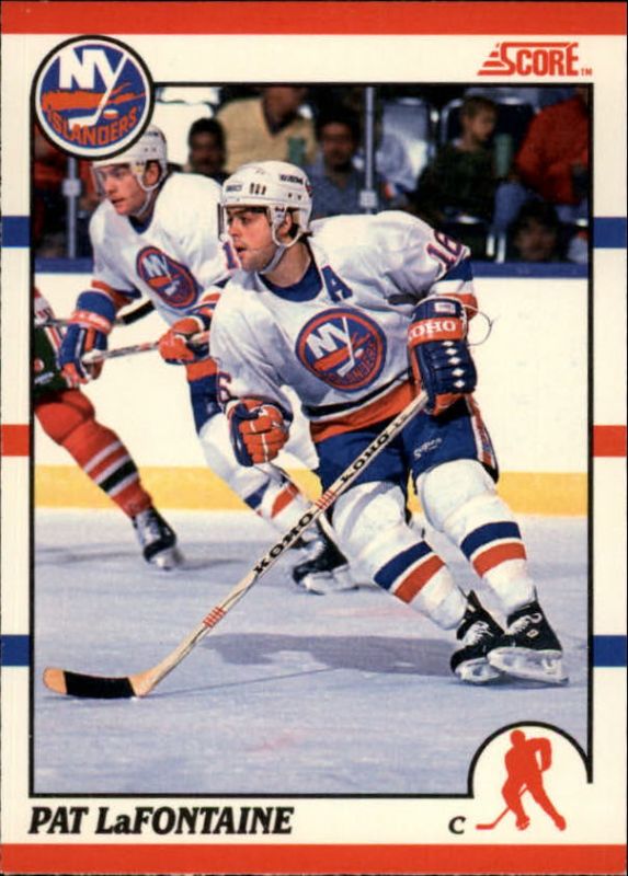 1990-91 Score Canadian #250 Pat LaFontaine