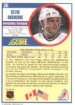 1990-91 Score Canadian #26 Steve Duchesne