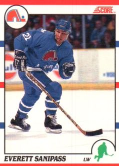 1990-91 Score Canadian #28 Everett Sanipass RC