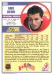 1990-91 Score Canadian #280 Doug Wilson