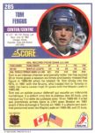 1990-91 Score Canadian #285 Tom Fergus