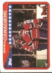 1990-91 Topps #346 Canadiens Team/Sylvain Lefebvre