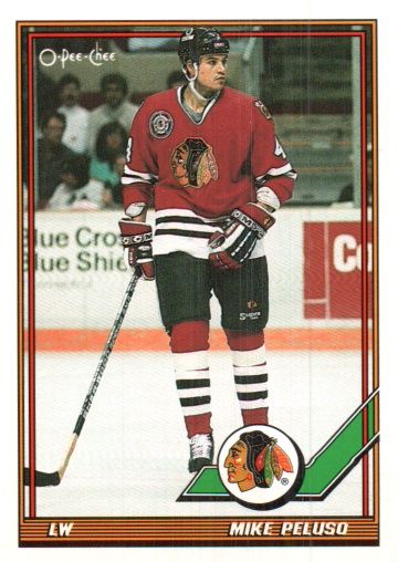 1991-92 O-Pee-Chee #293 Mike Peluso