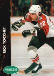 1991-92 Parkhurst French #129 Rick Tocchet