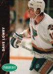 1991-92 Parkhurst French #376 Dave Lowry
