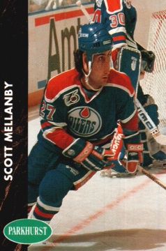 1991-92 Parkhurst French #50 Scott Mellanby