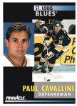 1991-92 Pinnacle #182 Paul Cavallini