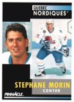 1991-92 Pinnacle #245 Stephane Morin