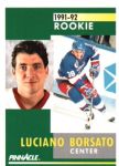 1991-92 Pinnacle #353 Luciano Borsato RC
