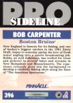 1991-92 Pinnacle #396 Bob Carpenter SL
