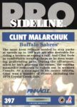 1991-92 Pinnacle #397 Clint Malarchuk SL
