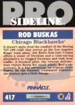 1991-92 Pinnacle #417 Rod Buskas SL