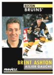 1991-92 Pinnacle French #280 Brent Ashton