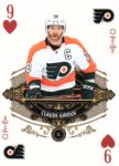 2020-21 O-Pee-Chee Playing Cards #9HEARTS Claude Giroux