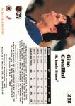 1991-92 Pro Set #218 Gino Cavallini