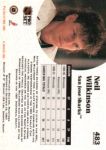 1991-92 Pro Set #483 Neil Wilkinson