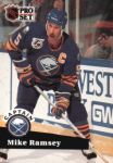 1991-92 Pro Set #568 Mike Ramsey CAP