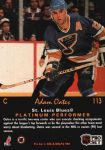 1991-92 Pro Set Platinum #113 Adam Oates