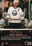 1991-92 Pro Set Platinum #13 Mike Ramsey