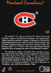 1991-92 Pro Set Platinum #148 Montreal Canadiens