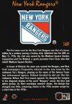 1991-92 Pro Set Platinum #149 New York Rangers