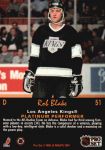 1991-92 Pro Set Platinum #51 Rob Blake