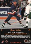 1991-92 Pro Set Platinum #74 Brent Sutter