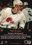 1991-92 Pro Set Platinum #99 Mats Sundin