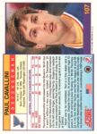 1991-92 Score American #107 Paul Cavallini