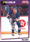 1991-92 Score American #107 Paul Cavallini